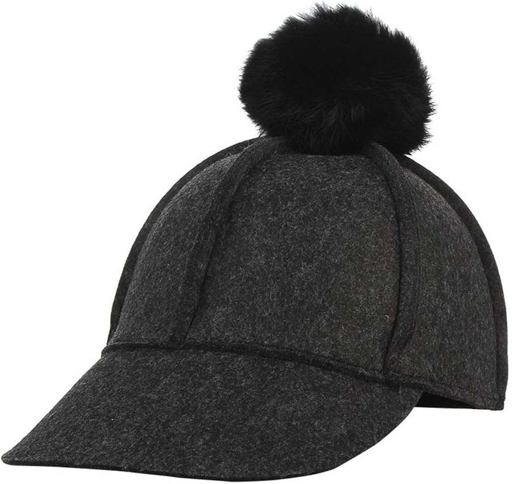 baseball cap with bobble