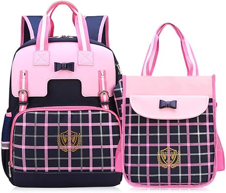 Amazon Candyリュック女の子バッグ 学生 可愛い ガールズ リュックサック 通園 遠足 旅行bag プリンセス風 4 6年生鞄 スクールバッグ リュックサック