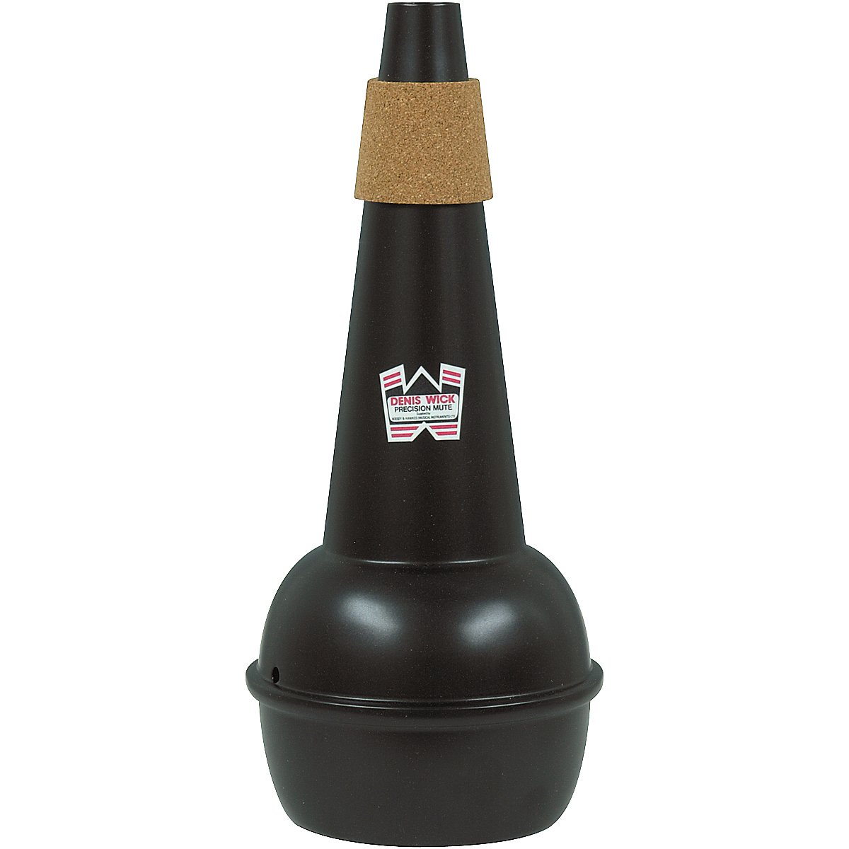 Denis Wick 5528 Practice Mute for Bass Trombone, Black Polyester Coated Aluminium