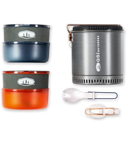 GSI Outdoors Halulite Soloist, Ultralight Backpacking Cooking and