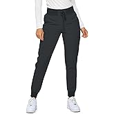Monarch Uniforms Womens Jogger Scrubs Ribbed Jogger Scrub Pants for Women