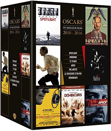 Oscars Du Meilleur Film 2010 - 2016 : Spotlight + Birdman + 12 Years A Slave + Argo + The Artist + Le Discours D'un Roi + Démineurs - Pack