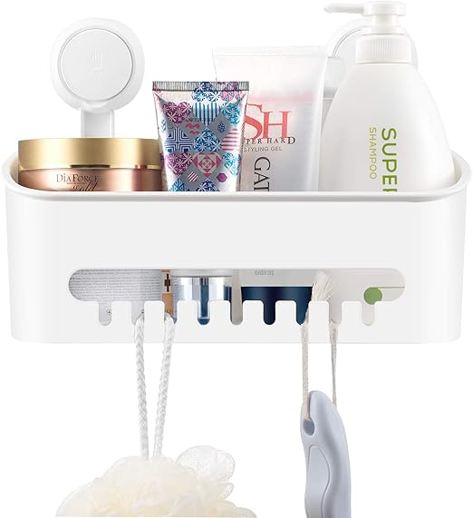 accesorios baño sin taladro amazon