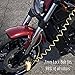 Sigtuna Gear SIGTUNA Motorcycle Lock – High-Performance Brake Disc Lock with Bright Alarm Reminder Cable for Motorcycle and Scooter + Easy-to-Go Carry Bag