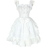 Smiling Angel Girls Sweet Lolita Dress Princess Lace Court Skirts Cosplay Costumes