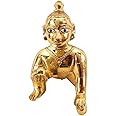 VRINDAVANBAZAAR.COM Vrindavan Bazaar Metal Laddu Gopal, Bal Gopal, Krishna Statue, Thakur ji-XS