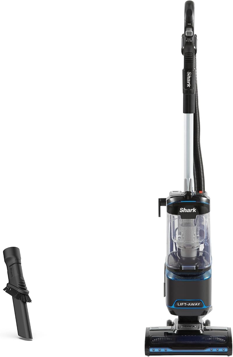 Shark Corded Upright Vacuum NV602UK Lift-Away 750W 8m Cord Blue/Black