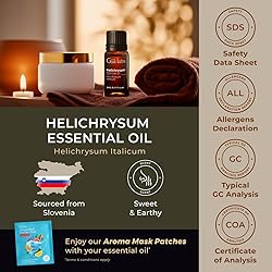 Gya Labs Helichrysum Essential Oil - 0.17 Fl Oz