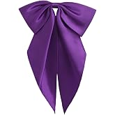 Gsyziux Satin Bow Ties for Women Men, Adjustable Big Womens Bowtie Pre-tied Large Bowties Cosplay Party Date Casual
