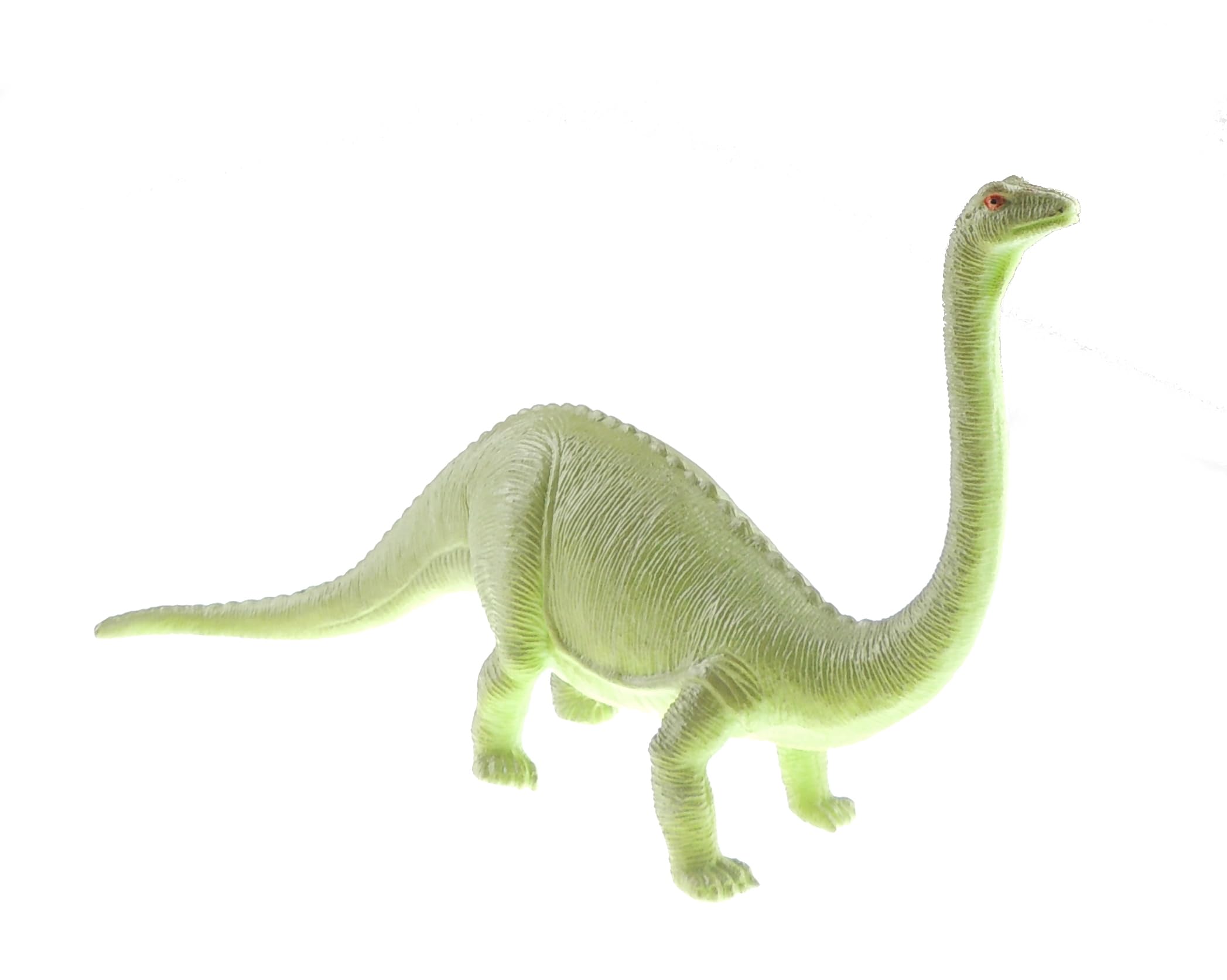 Kids Childrens Large Dinosaur Jurassic Cretaceous Period Stegosaurus Brontosaurus Triceratops Tyrannosaurus Rex T-Rex Lifelike Realistic Play Educational Toy Figures Figurine (Brontosaurus)
