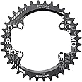 Dymoece Narrow Wide Chainring 96BCD Single Speed 32T 34T 36T 38T Round for Shimano M6000 M7000 M8000 M9000