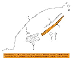 MOPAR 68197110AA - Arm Rear Wiper