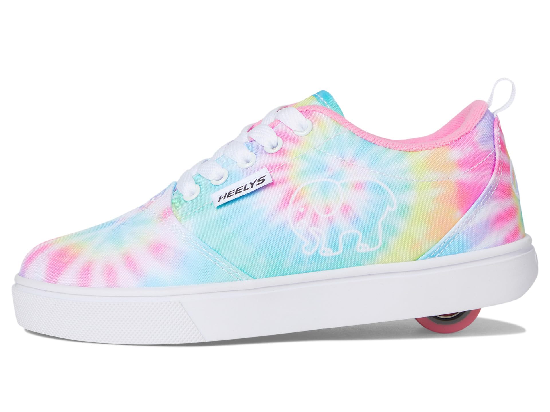 HEELYS Youth Girls Pro 20 Prints Ivory Ella Wheels Skate Sneaker Shoes