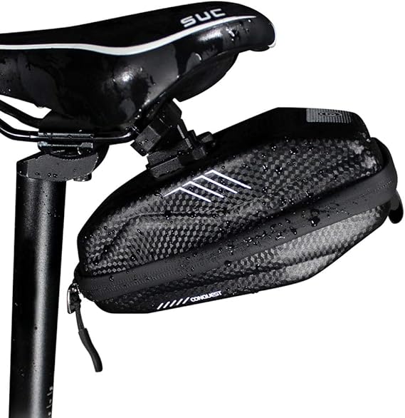 MOZOWO Bike Saddle Bag, Waterproof Bike Under Seat Pack