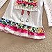 VIKITA Winter Toddler Girl Clothes Cotton Long Sleeve Girls Dresses for Kids 2-8 Years