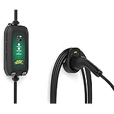 Battery Tender eCharge 32 AMP EV Charger - Level 1+2 Portable Electric Vehicle EV Car Charger - 022-3017-DL-WH