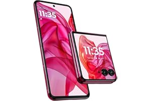 Motorola razr+ (XT2451-1) | 2024 | Unlocked | 12GB RAM / 256GB Stoarge | 50MP Camera | Hot Pink (Renewed)
