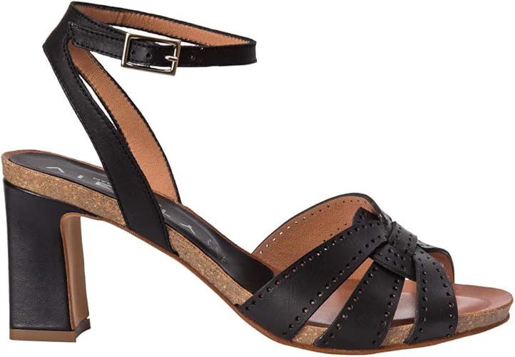 black leather heels uk