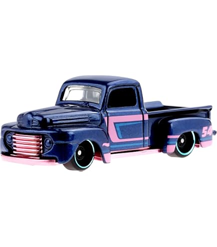 Amazon.com: Hot Wheels '49 Ford F1, [Purple] 225/250 Hot Trucks 6