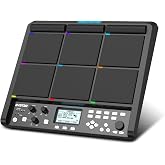 PD708 Sample Pad Electronic Sampling Drum Pad for Drummers Live Performance, 1000 Built-in Sounds, 32GB Storage, Onboard FX, Customizable LEDs