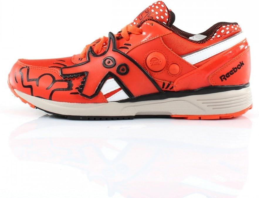 reebok running uomo arancione