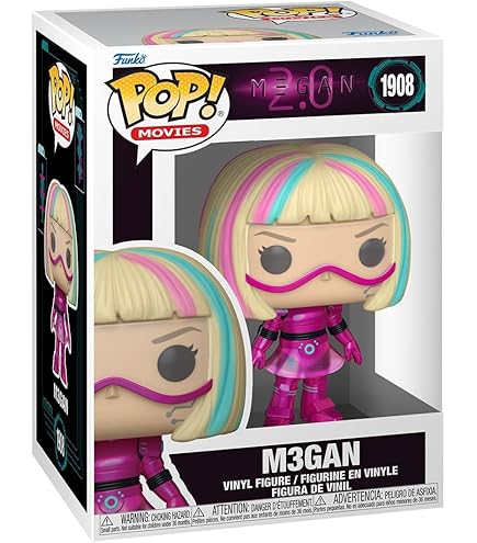 Amazon.com: Funko M3GAN Metallic Pop! Vinyl Figure #1903