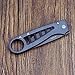 Enaln EW-046 Folding Knife with 2.8in Drop Point Blade and Aluminum Handle Hunting Camping Pocket Knife, 4-1/3-Inch Closed