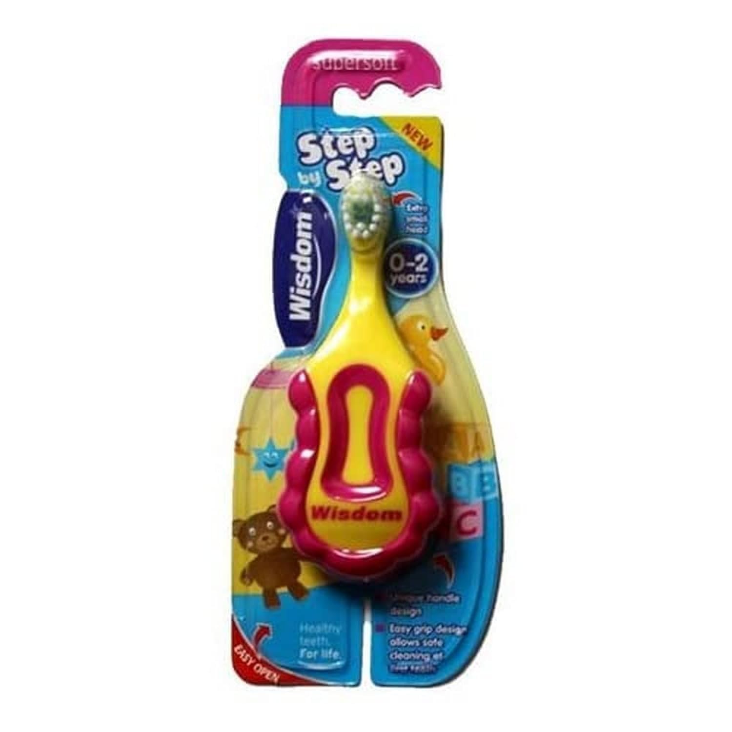 wisdom Kids Step by Step 0-2 Years Toothbrush
