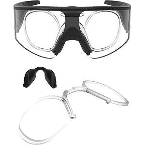Vonxyz Insert Clip-On Lenses Carrier for Oakley Meta Vanguard OW8001, Adaptor Lens Carrier