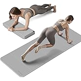 PAIDU Foldable Fitness Yoga Mat | 2/5" (10MM) Extra Thick | SGS Certified Non-Slip TPE | 75x26" Extra Long-Wide | Portable & Easy Store | for Yoga, Pilates, Home Gym & Full-Body Workouts