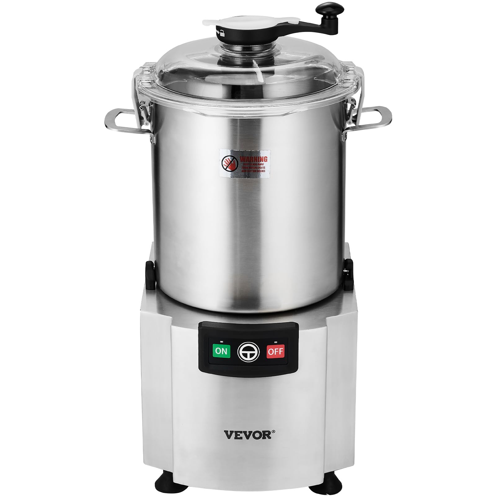 Photo 1 of (used) VEVOR Food Processor & Vegetable Chopper, 19 Quart Food-Grade Stainless Steel Food Processor Chopper with S-Curve Blade and Scraper, Ideal for Chopping Vegetables, Fruit, Grains, Nuts