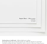 Clairefontaine Pastelmat Pad White 360g 24x30cm 12 Sheets view 4