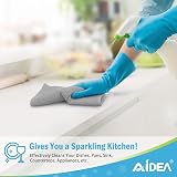 AIDEA Microfibre Cleaning Cloths 24 Pack 30x30 cm Grey Non-Linting view 5