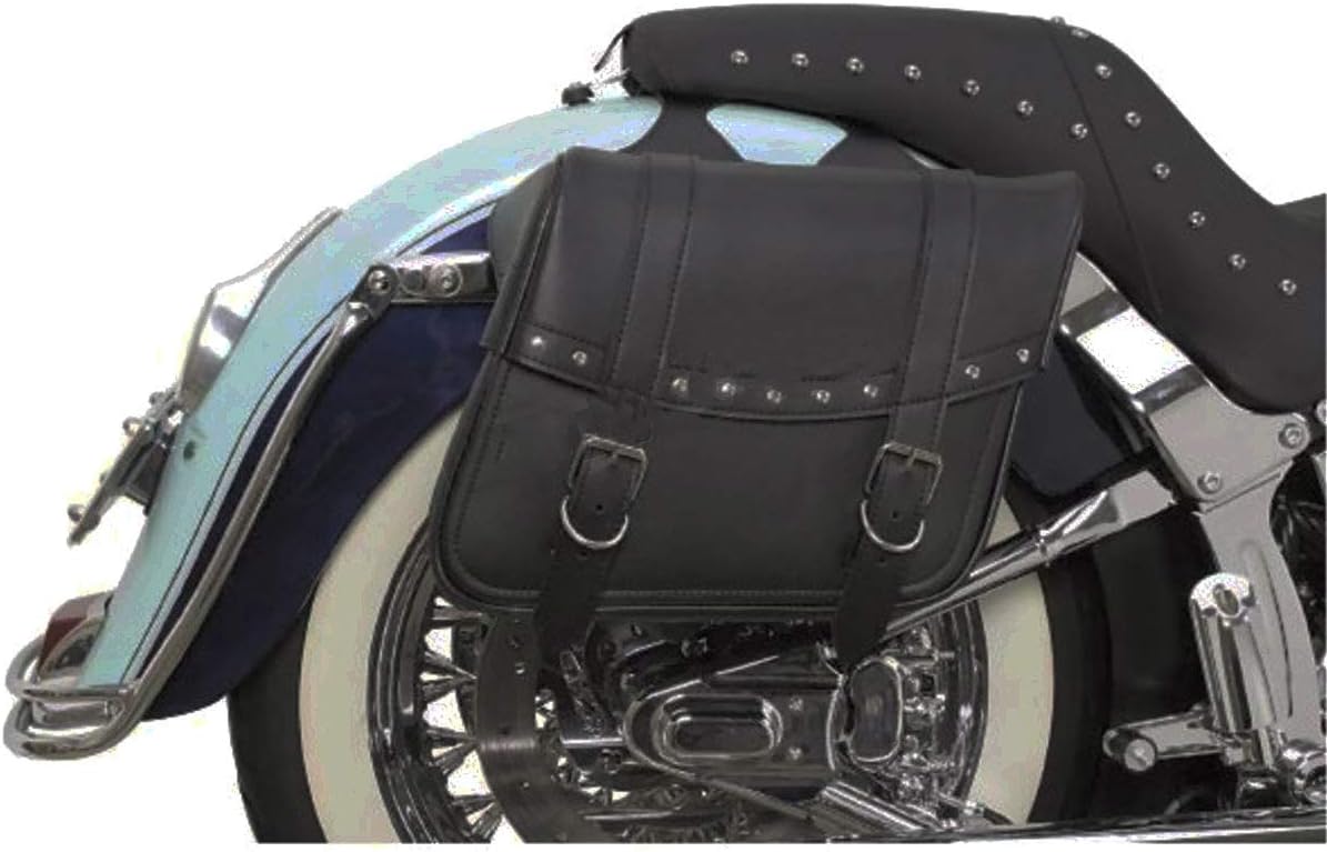 Saddlemen X021-03-041 Large Rivet Highwayman Slant-Style Saddlebag: Automotive