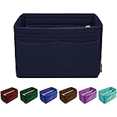 OMYSTYLE Purse Organizer Insert, Felt Tote Bag Organizer Insert with 5 Sizes, Handbag Dividers for Inside Purse, Compatible with Longchamp, Neverful, Speedy and More