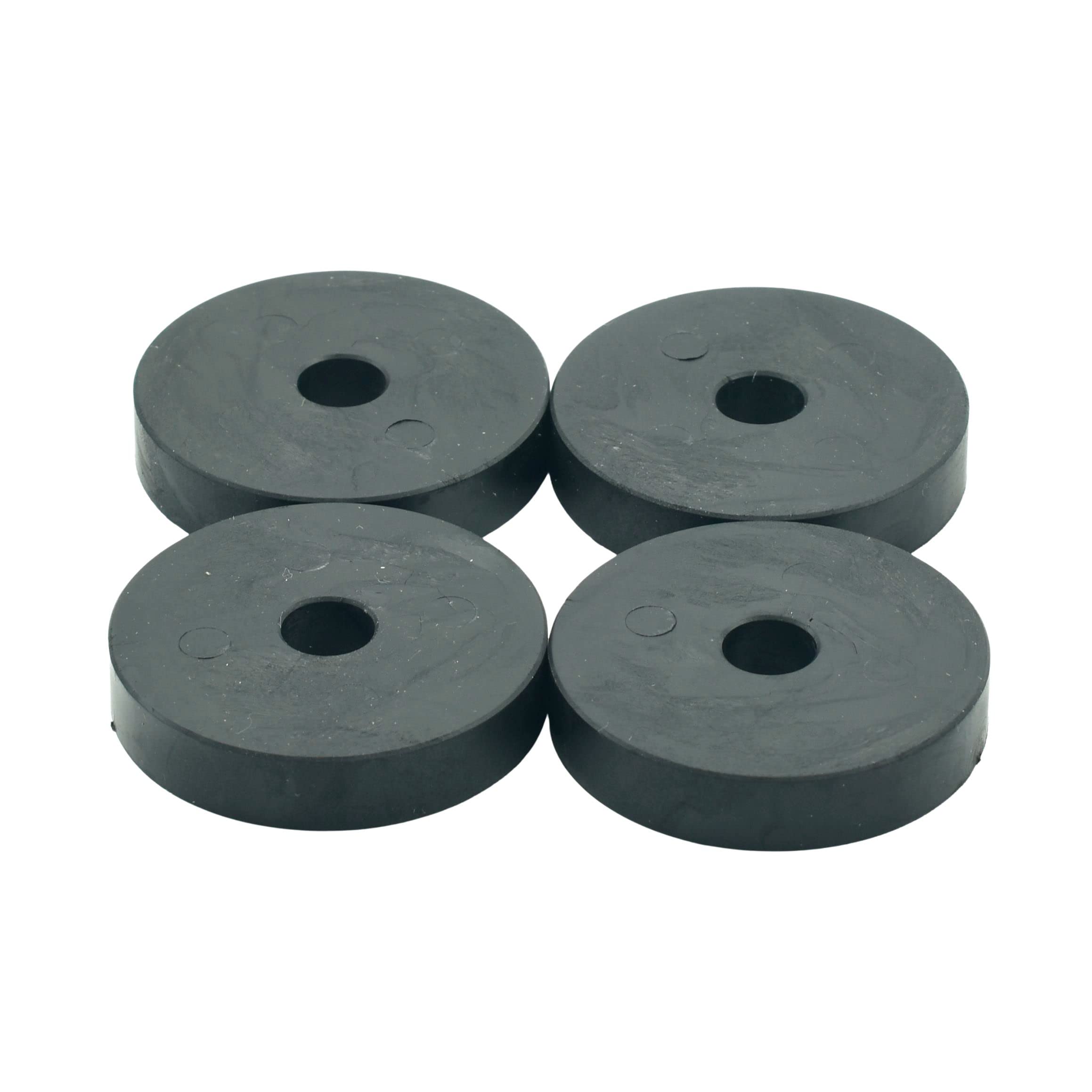 Hawkeng Thick Rubber Spacers M10 (10mm) Hole - 50mm O/D x 10mm Height (4PCS)