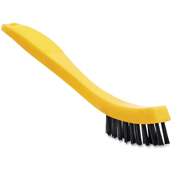 RUBBERMAID COMMERCIAL PRODUCTS TILE AND GROUT/SCRUB BRUSH, PLASTIC...