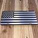 Brushed American Flag Decorative License Plate - 6