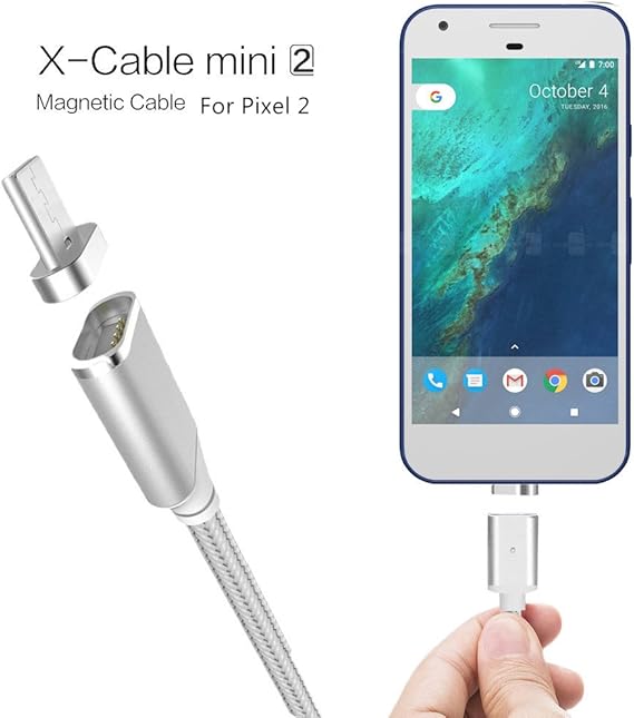 Amazon.com: Google Pixel 2 Magnetic Cable, Vinve Cord Braided Nylon