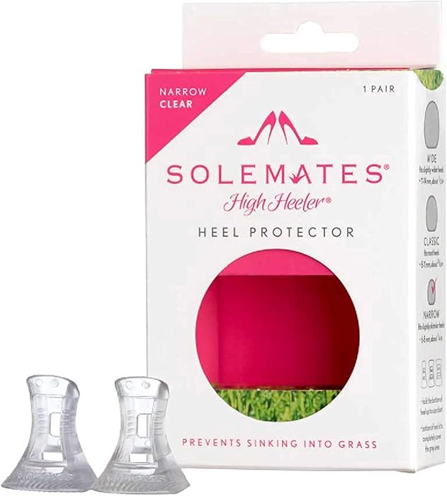 Solemates High Heel Protectors (Clear, Narrow)