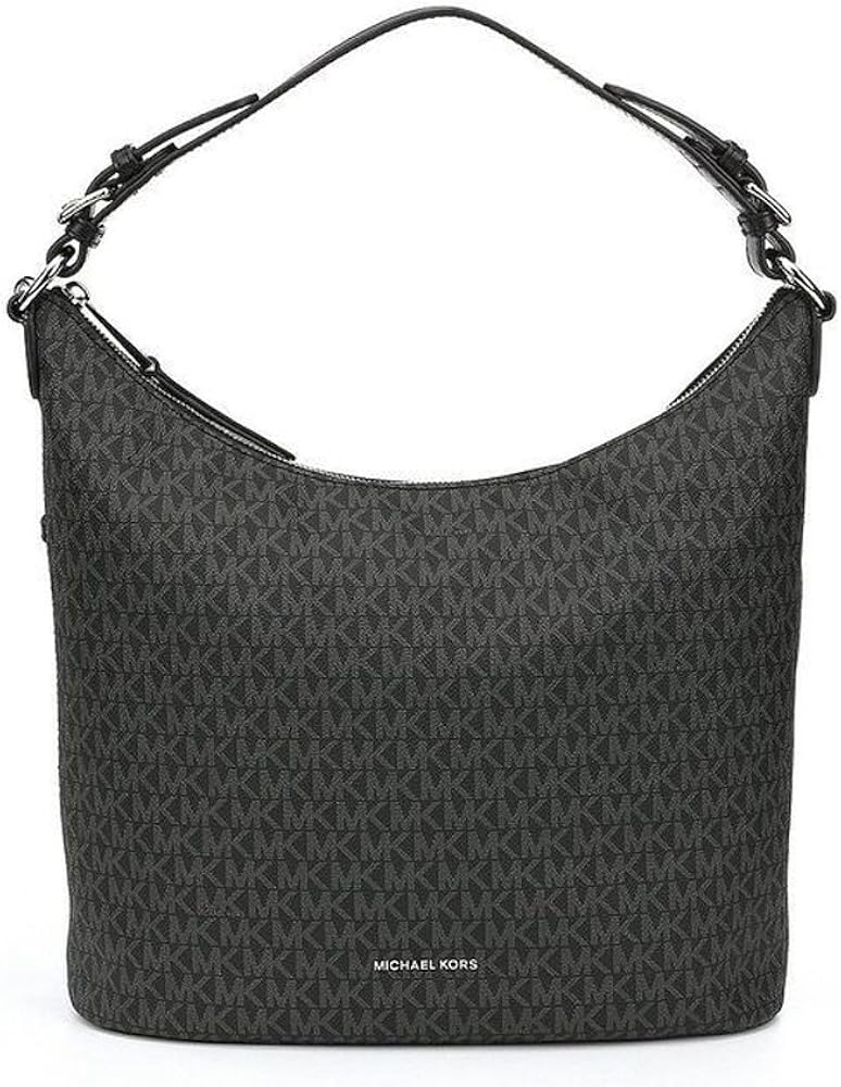michael kors black hobo bag