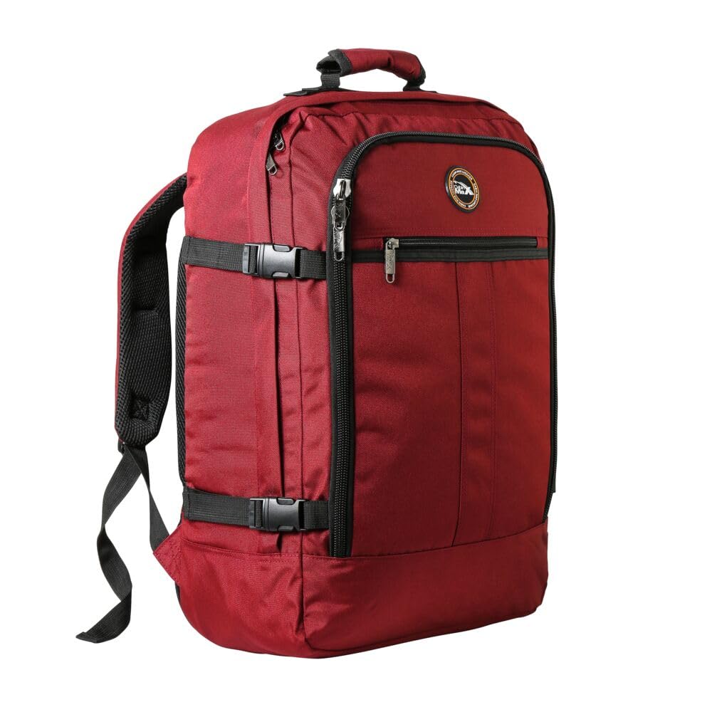 Metz for Ryanair Cabin Bags 55 x 40 x 20 Cabin Bag for Easyjet, Wizz Air Luggage for British Airways & More – Underseat Travel Backpack for Airline Carry-Ons, Compression, Durable Hand Luggage