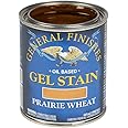 General Finishes Oil Base Gel Stain, 1 Pint, Prairie Wheat