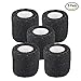 AIRSSON 5 Roll Camouflage Tape Military Camo Stretch Bandage for Gun Rifle Camping Hunting 2