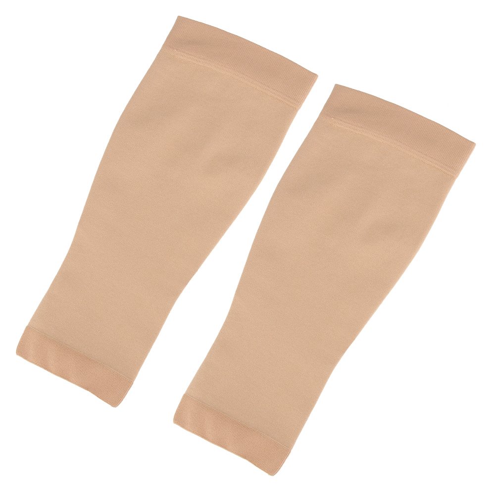 Beauty7 Tattoo Cover Up Sleeve Elastic Fiber Arm Leg Compression Sleeves Concealer Support Color Skin 2pcs