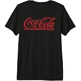 Coca-Cola Distressed Cursive Logo Premium Tri-blend T-Shirt