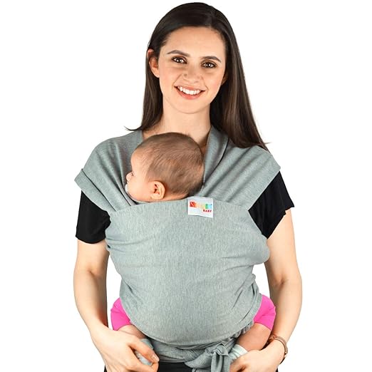 Baby Carriers Sling Infant Wrap Natural Cotton Multi Position Soft