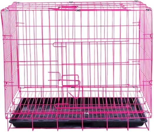 pink dog kennel medium