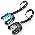 Number-one 2 Pack Soft Mouth Guard with Strap, Professional Sports Mouthguard for Boxing, Jujitsu, MMA, Football, Basketball, Hockey, Karate, Rugby Teeth Armor to Protect Braces for Adult & Youth