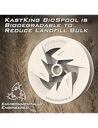 Línea de pesca trenzada KastKing KastPro Spectra Super Line   Fabricado en los Estados Unidos   Zero trenzado elástico   Diámetro delgado   en biodegradable BioSpool!   Tejido agresivo: increíble resistencia a la abrasión.
